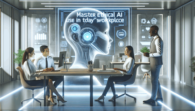 Unlocking the Future: Master Ethical AI Use in Today's Workplace